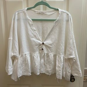 We The Free L blouse